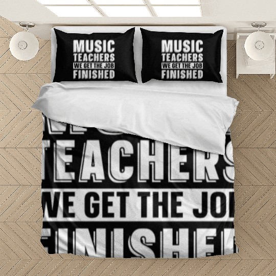 Music Teacher music nout Bedding Sets