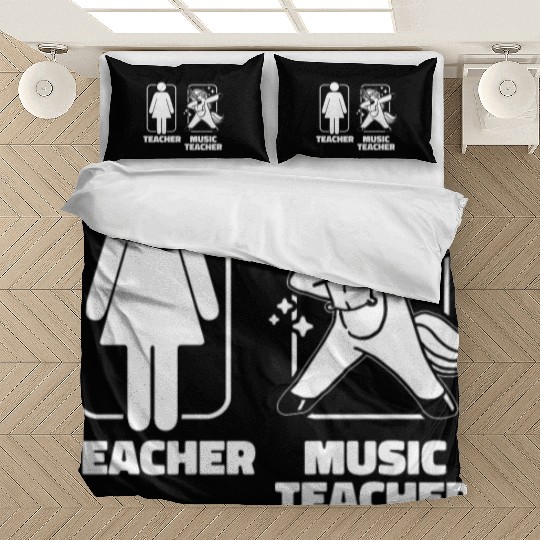 Music Teacher Unicorn Bedding Sets