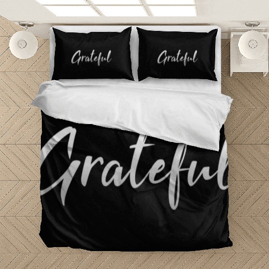 Grateful - Silver FINAL 1 Bedding Sets