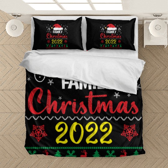 Family Christmas 2022 Bedding Sets