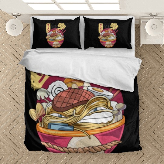 Ramen Mushroom Bedding Sets