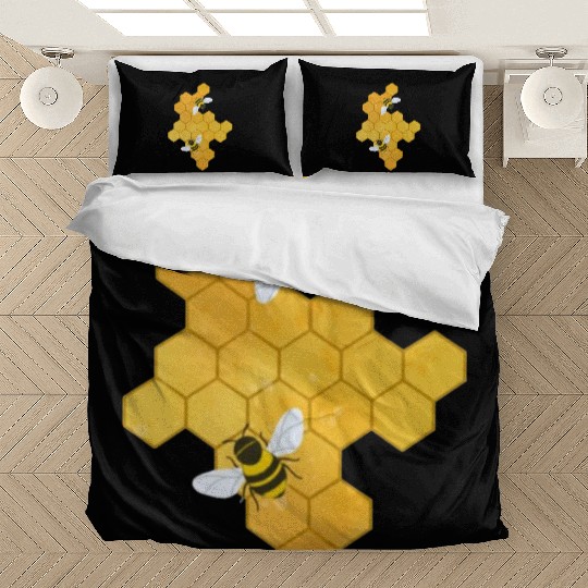 Nature Fly Yellow Bedding Sets
