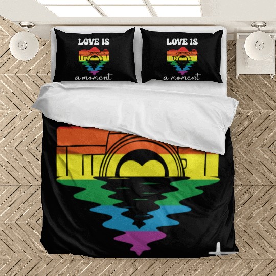 LBGT Flag Gay Pride Human Vintage Rainbow Bedding Sets