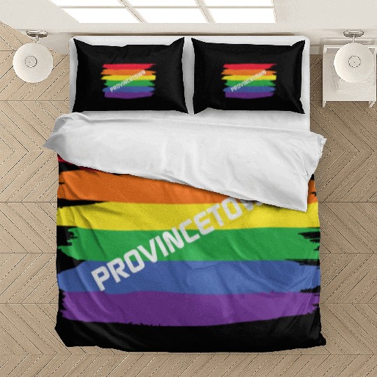 LBGT Flag Gay Pride Human Vintage Rainbow Bedding Sets