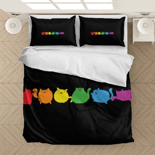 LBGT Flag Gay Pride Human Vintage Rainbow Bedding Sets