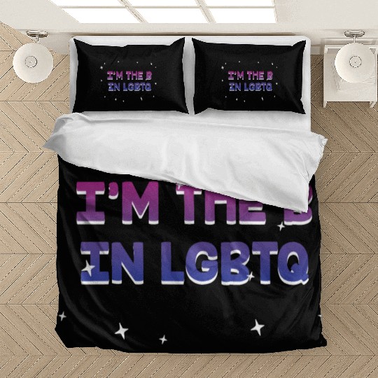 I'm The B in LGBTQ Bisexual Pride Bi LGBT Bedding Sets