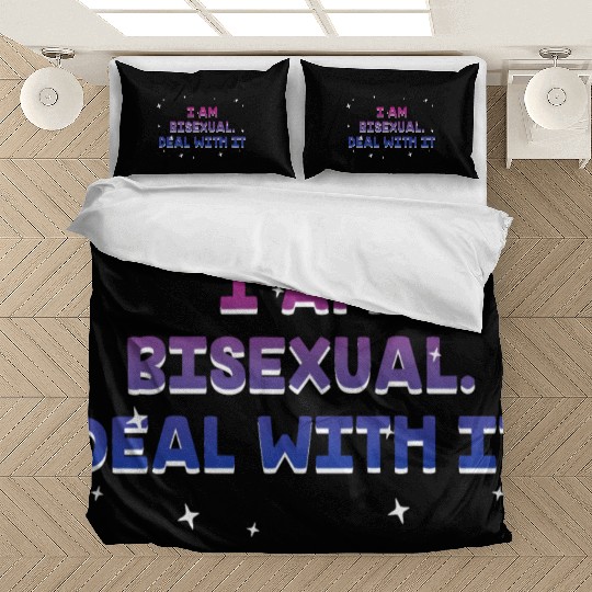 I Am Bisexual Sarcastic Bi Sayings Bi Pride Bedding Sets