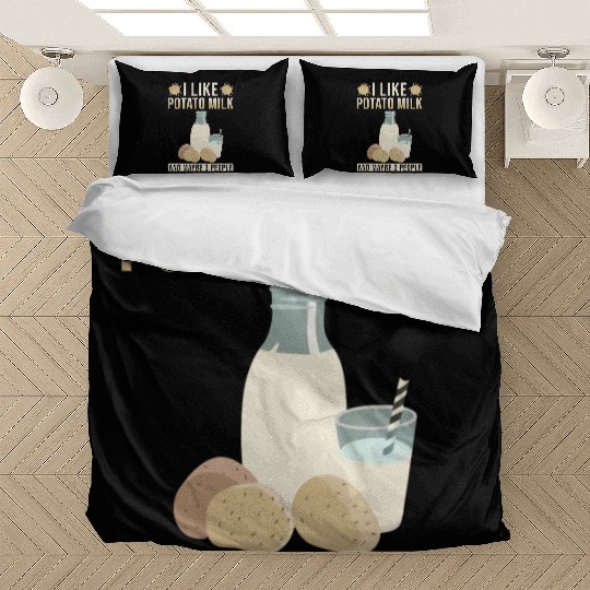 Potato Milk Saying Bedding Sets