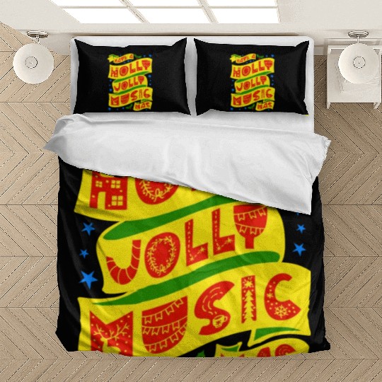 Have A Holly Jolly Musicmas Bedding Sets