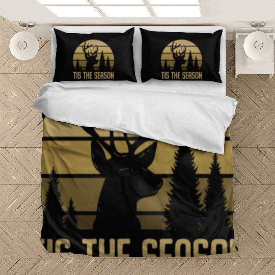 Tis The Season Vintage Dear Hunting Bedding Sets