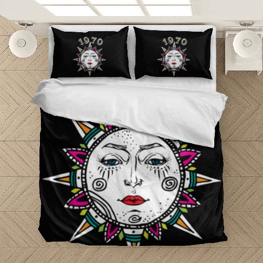 1970 Sun Face Bedding Sets