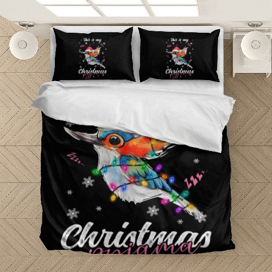 Winter Christmas Pyjama Hummingbird Bedding Sets