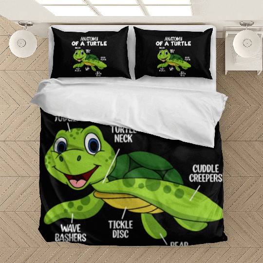 Anatomy Of A Turtle Bedding Sets