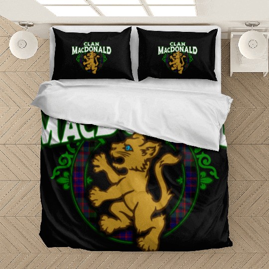 Clan MacDonald Cute Baby Lion Rampant Kitten Bedding Sets