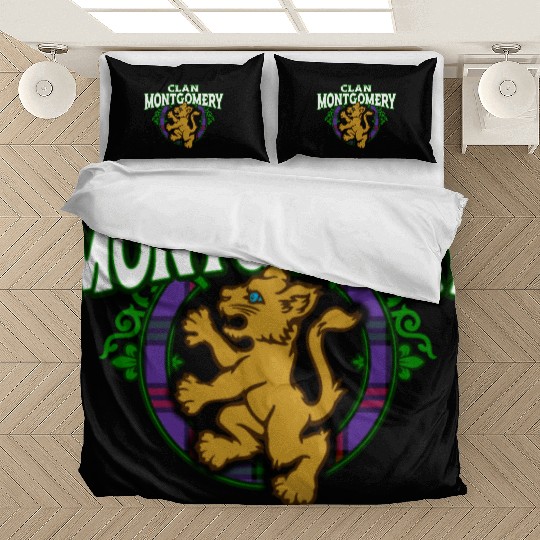 Clan Montgomery Cute Baby Lion Rampant Kitten Bedding Sets