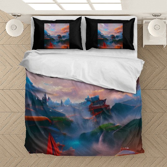 A Timeless World in a Distant Solar System Bright Bedding Sets
