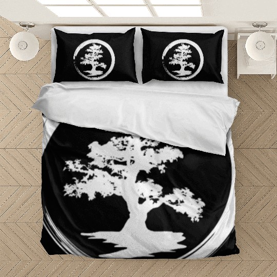 japanese bonsai tree Bedding Sets