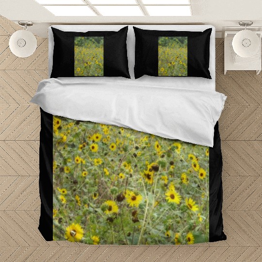 My Photography - Swamp Sunflowers in Texas Bedding Sets