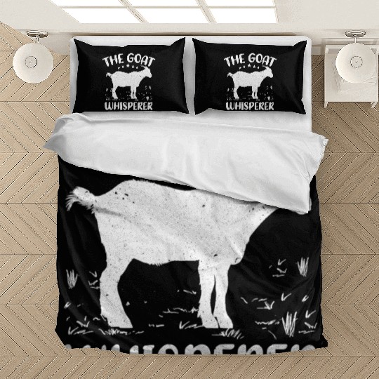 Funny Goat Farmer Retro The Goat Bedding Sets