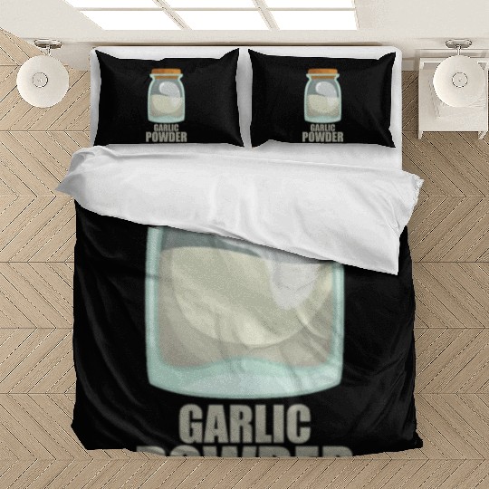 Garlic Powder Spice Flavor Food Cooking Bedding Sets