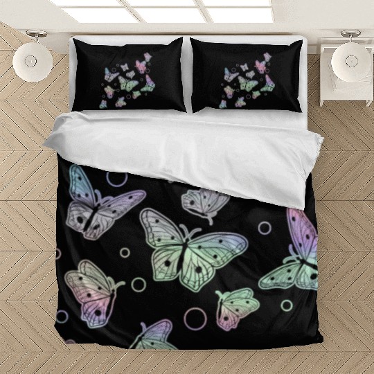 Butterfly Women Girls Butterflies Bedding Sets