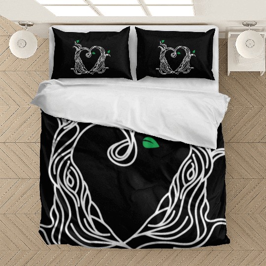 Tree Love Best Friends Heart White Bedding Sets