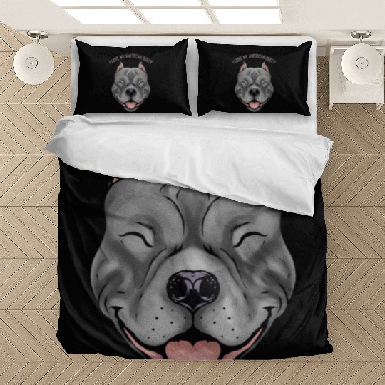 Dog Lover - I Love My American Bully Bedding Sets