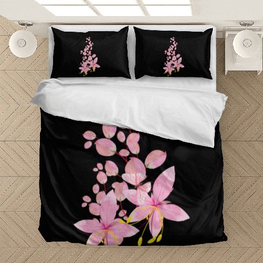 pink bouquet Bedding Sets