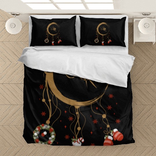Winter dreamcatcher Christmas Crochet Bedding Sets