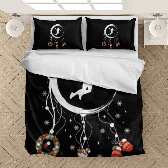 Winter dreamcatcher Christmas Handball girl Bedding Sets