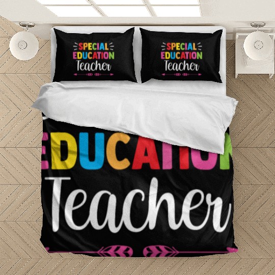 Special Education Teacher Cute Sped Awareness Bedding Sets