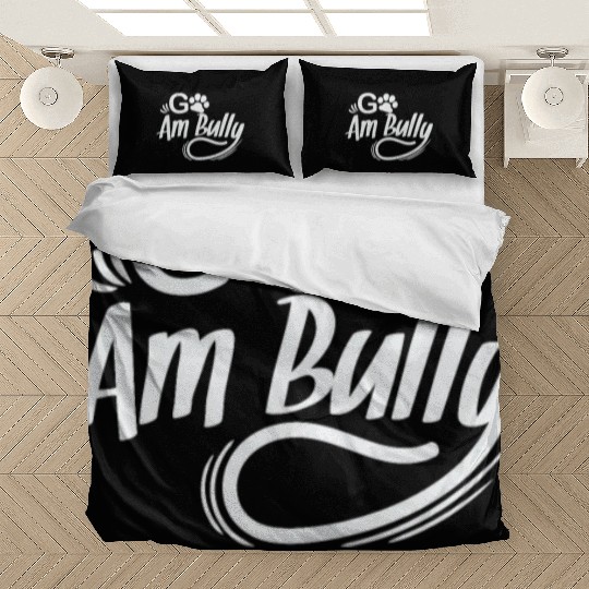 Go Am Bully Bulldog Pet Dog breed Bedding Sets