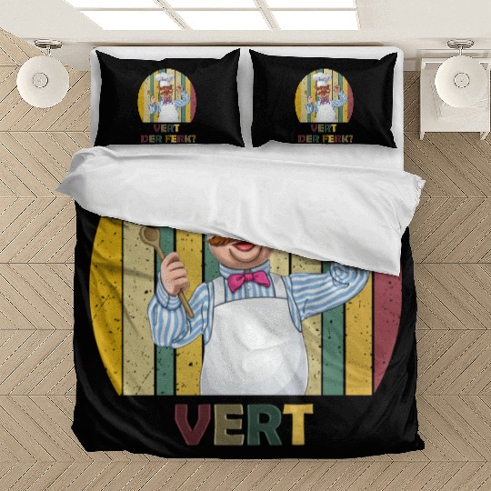 Vert Der Ferk the swedish chef Bedding Sets