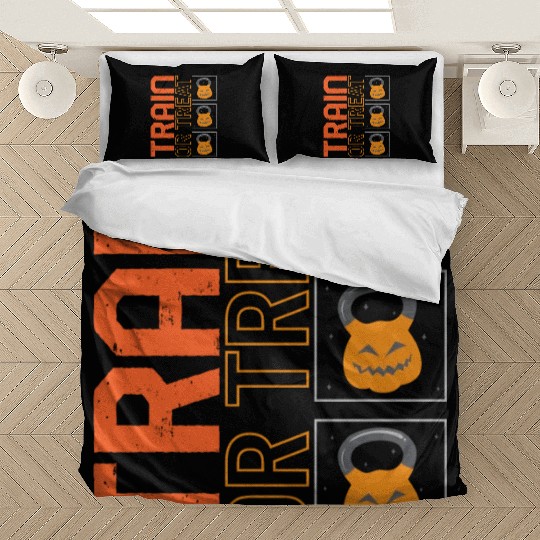 Halloween Gym Class Bedding Sets, Train Or Treat Kettle