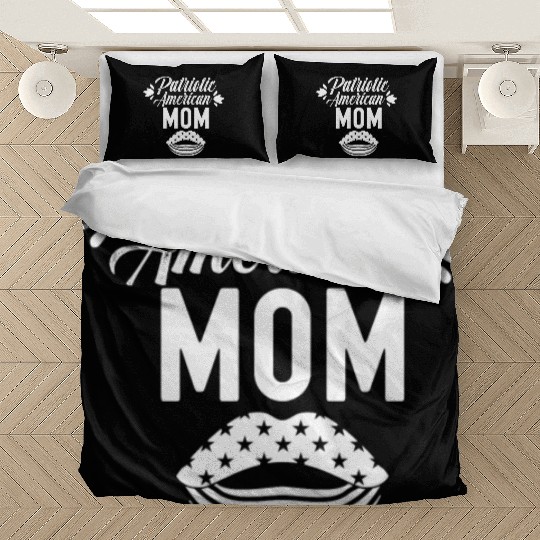 Patriotic American Mom US Patriot USA Bedding Sets