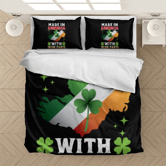 Made In America With Irish Parts Ireland Gaelic Bedding Sets