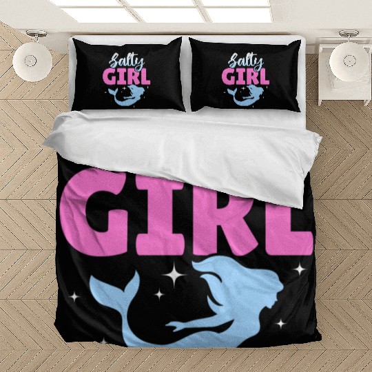 Girl Salty Mermaid Lover Bedding Sets