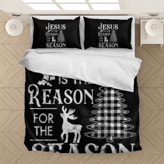 Christmas Jesus is the Reason for the Season Bedding Sets