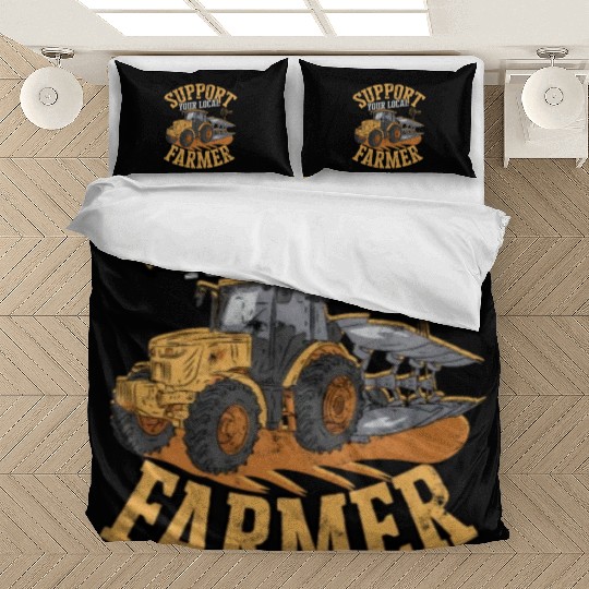 Support your local farmer - tractor Bedding Sets