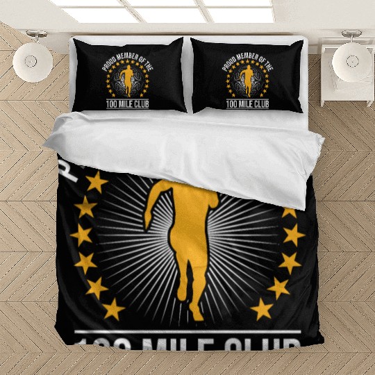 Proud Member Of The 100 Mile Club Ultra Run Trail Bedding Sets