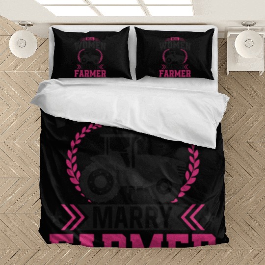 Farming Farmer Husband Wife Bedding Sets