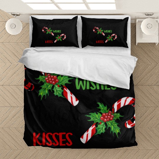 xmas candy cane Bedding Sets
