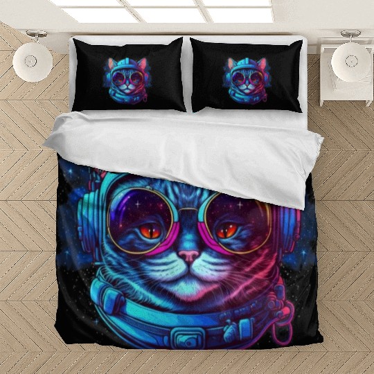 Space Cat Bedding Sets