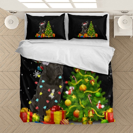 Cane Corso Christmas Dog Lover Xmas Santa Bedding Sets