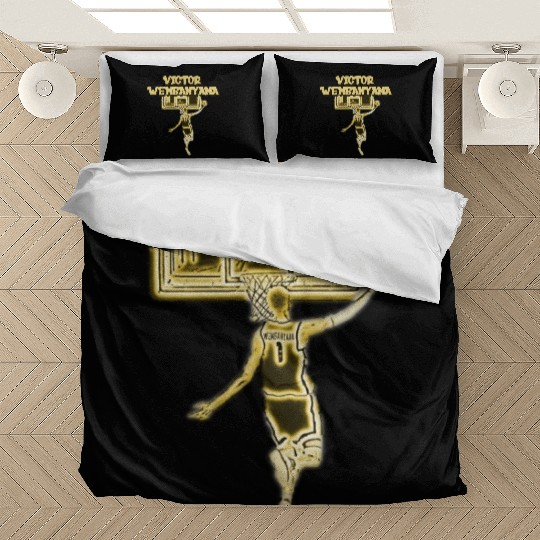 VICTOR WEMBANYAMA FRENCH BASKETBALL PLAYER DRAFT Bedding Sets