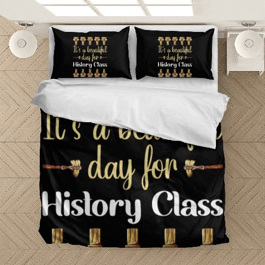 I Teach History Teacher Bedding Sets