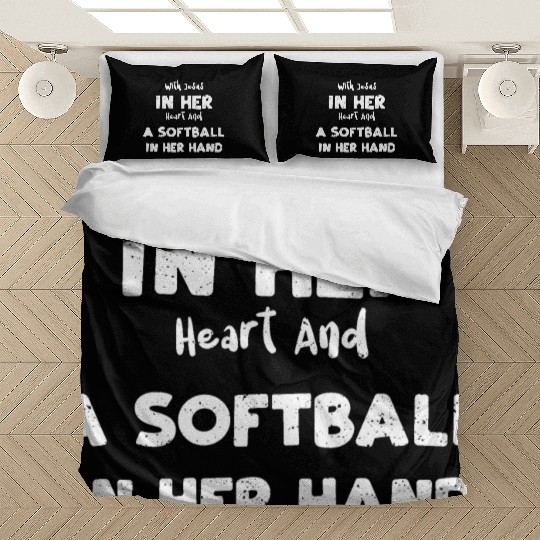 With Jesus In Her Heart And A So... Bedding Sets