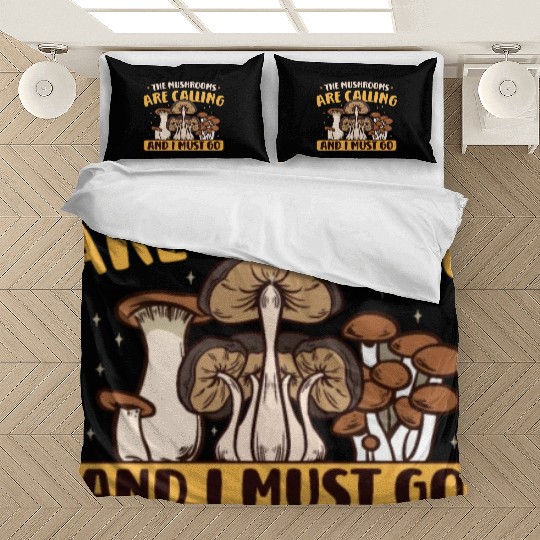 Morels Mushroom Picker Mushroom Farmer Mushroom Bedding Sets