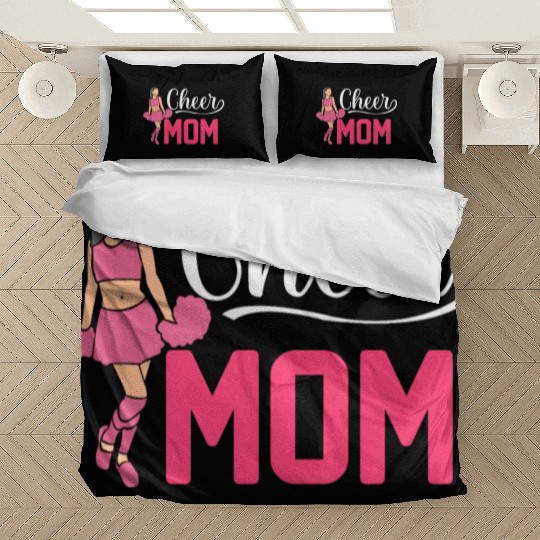 Womens Cheer Mom Gymnastics Cheerleading Mom Squad Bedding Sets