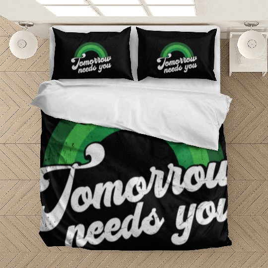Rainbow Mental Health Tomorrow Needs You Bedding Sets